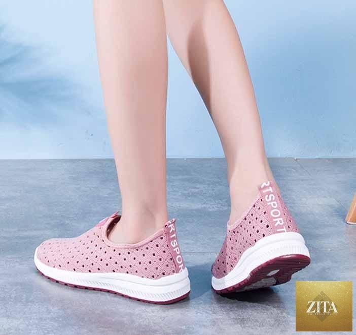 Stevvex women's summer sports espadrilles with breathable mesh, slip-on design, lightweight, non-slip, and elegant for walking comfort.