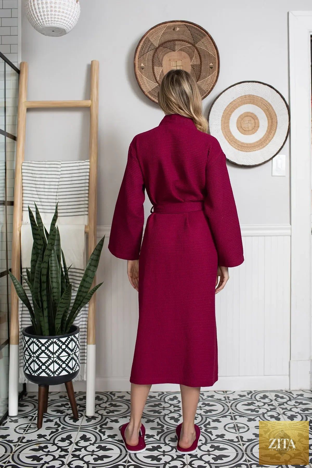 Waffle Robe Womens – Lightweight, Quick-Dry Spa Comfort
