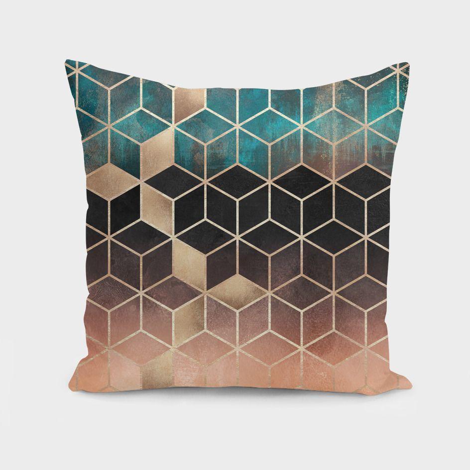 Ombre Dream Cubes Cushion/Pillow Scorpius