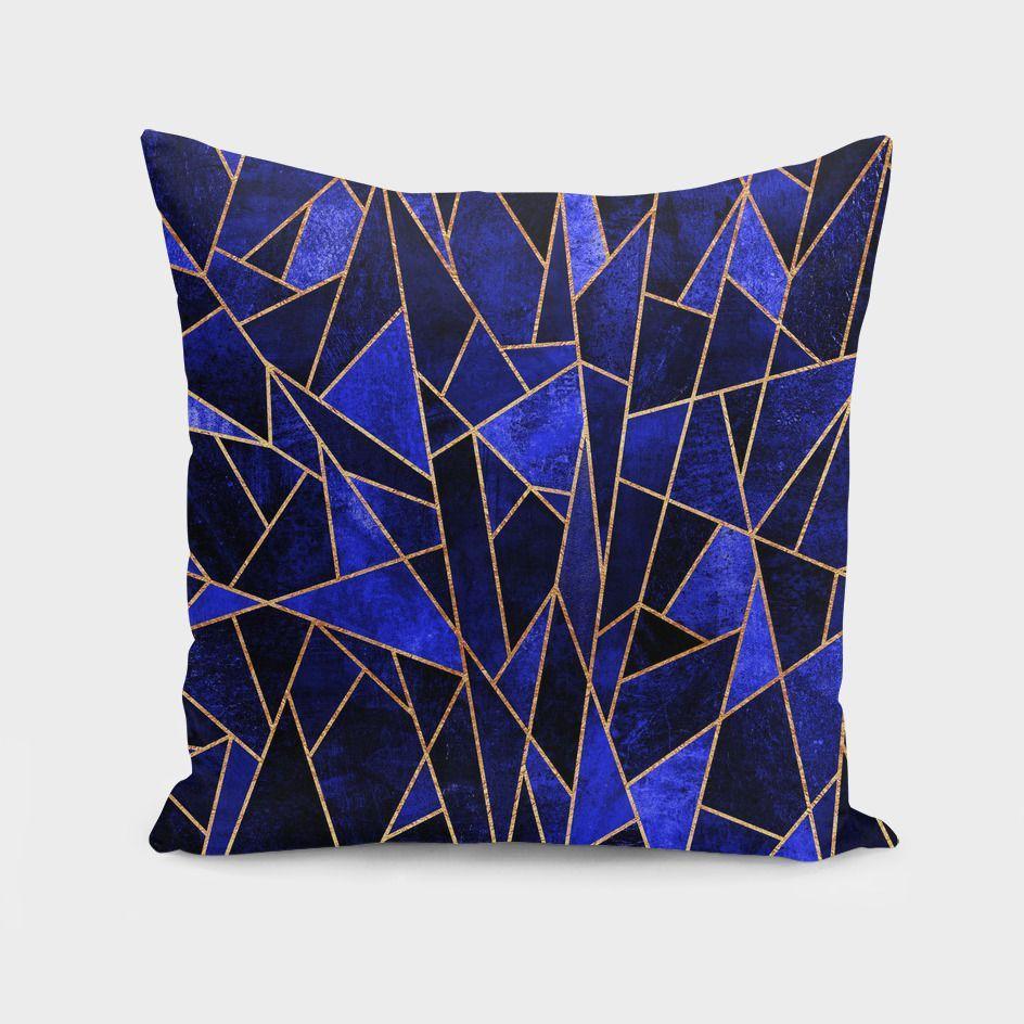 Shattered Sapphire Cushion/Pillow Scorpius