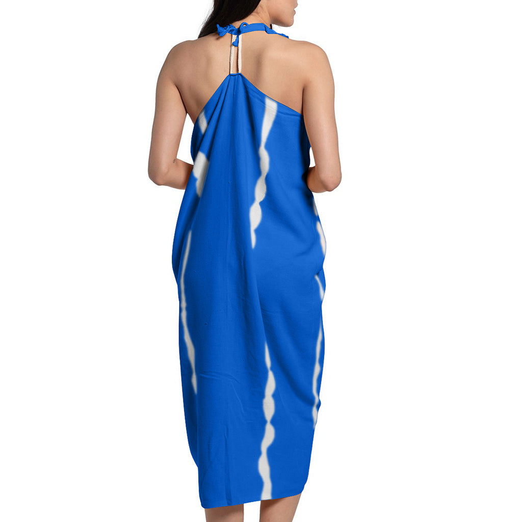 Tie Dye Turkish Cotton Kimono Cover-Up Tunic Quick-Dry Bamboo Blend Dress