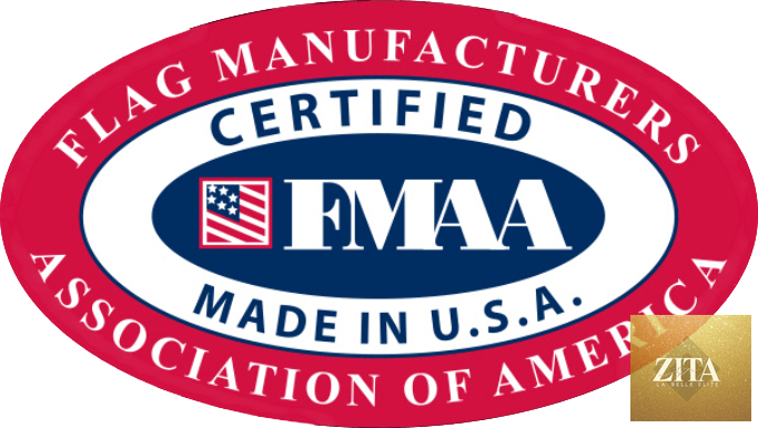 U.S. Poly-Extra Flag by Flags Unlimited, durable American flag with vibrant colors, displayed outdoors on a flagpole.