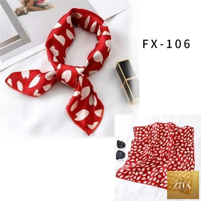 Stevvex square silk scarf for women, fashionable printed neck scarf, versatile bandana or hair accessory, stylish and lightweight.