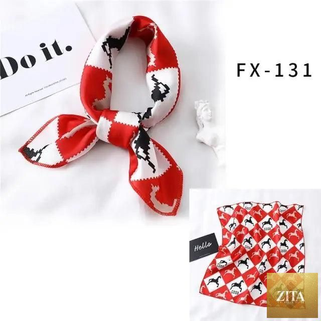 Stevvex square silk scarf with colorful print, versatile for neck, hair, or shawl, ideal for women’s fashion and accessories.