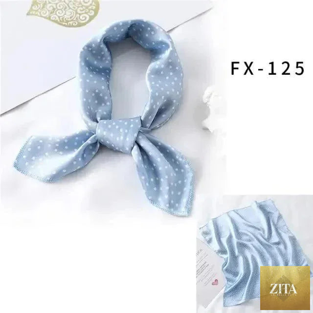 Stevvex square silk scarf for women featuring a fashionable printed design, versatile accessory for neck, hair, or shawl styling.
