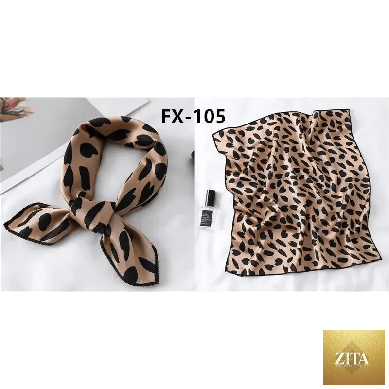 Stevvex square silk scarf for women featuring a fashionable printed design, versatile for neck, hair, or shawl styling.