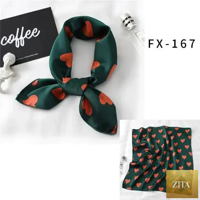 Fashionable square silk scarf for women, printed design, versatile accessory for neck, hair, or shawl by Stevvex.