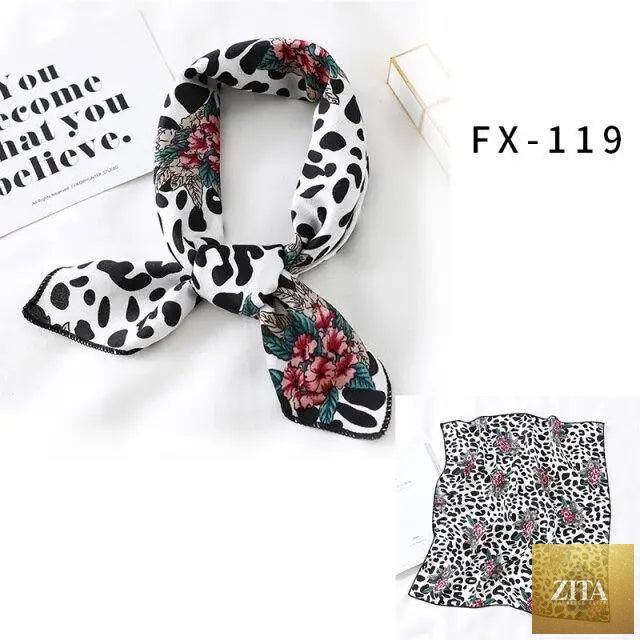 Stevvex square silk scarf for women featuring a fashionable printed design, versatile for neck, hair, or as a shawl accessory.