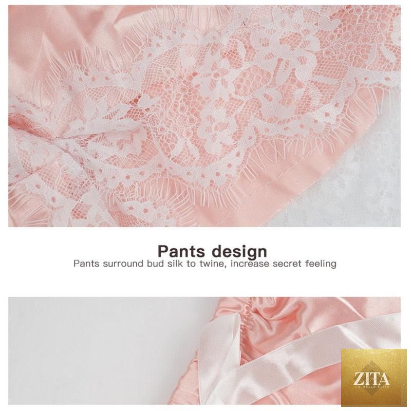 Stevvex women luxury lace bra and panty set, 2-piece lingerie with strappy lace design and lightweight polyester material.