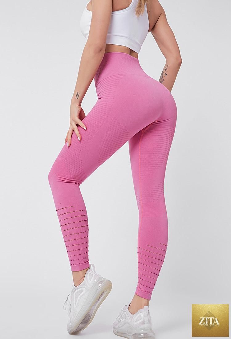 Women Mesh Leggings High Waist Seamless Fitness Leggings Fashion Female Gym Workout Leggings Seamless Gym Running Stylish Tight Athletic Leggings Soft Active Legging For Women