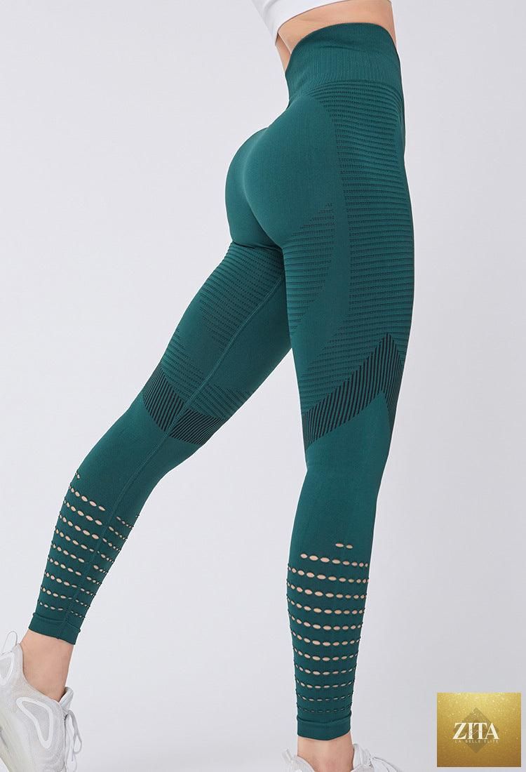 Women Mesh Leggings High Waist Seamless Fitness Leggings Fashion Female Gym Workout Leggings Seamless Gym Running Stylish Tight Athletic Leggings Soft Active Legging For Women