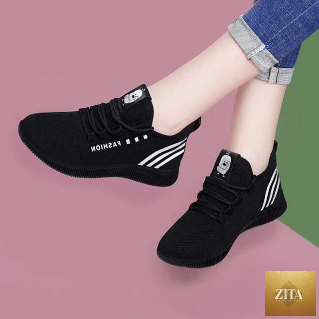 Women Stevvex running shoes with breathable mesh upper, soft light cushioning, ideal for walking, jogging, and casual sports activities.