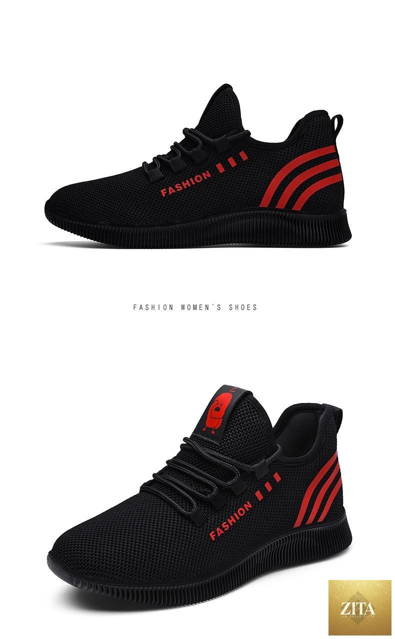 Women Stevvex running shoes with breathable air mesh, soft lightweight design, ideal for walking, jogging, and casual sports.