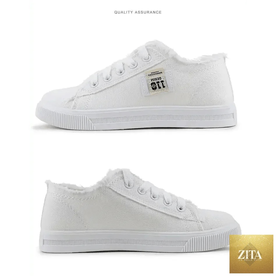 Women's blue canvas sneakers by Stevvex, breathable and stylish denim casual shoes perfect for summer fashion.