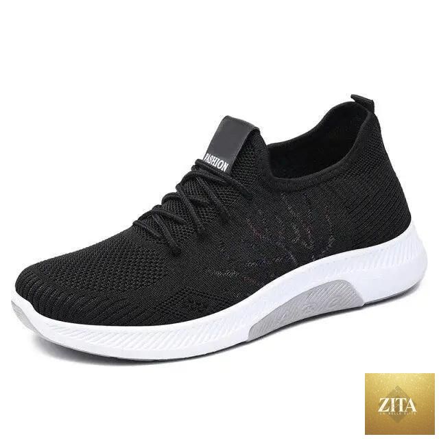 Women's Stevvex mesh breathable sneakers in casual spring style with elegant, soft, luxury design and comfortable fit.