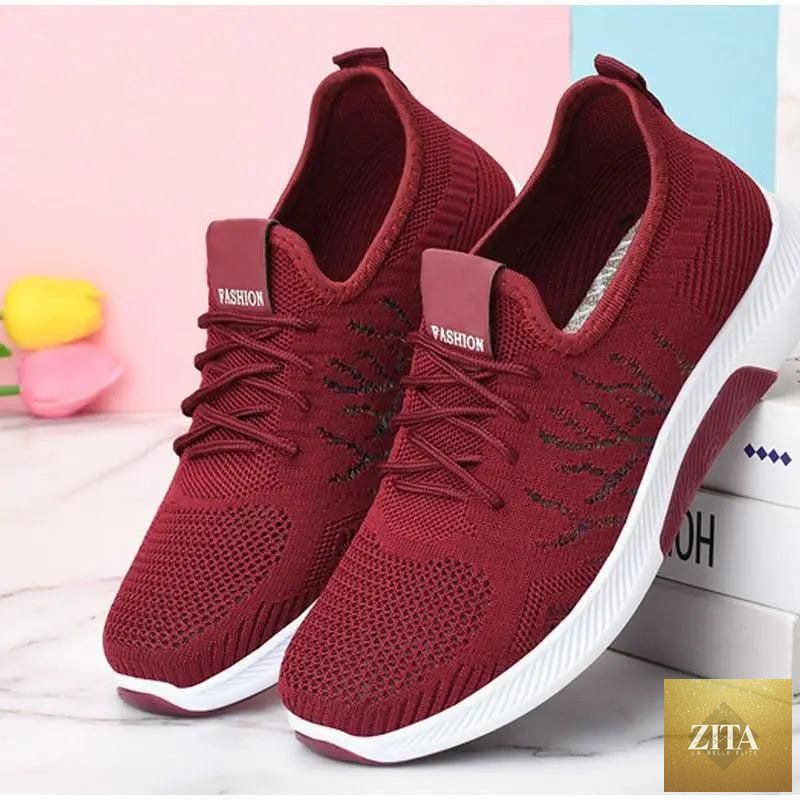 Women's Stevvex mesh breathable sneakers, casual spring style with elegant, soft, luxury design, perfect for comfortable everyday wear.