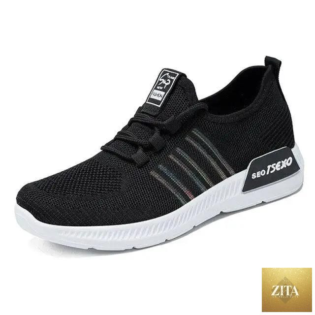Women's Stevvex mesh breathable sneakers with casual spring style, soft luxury design, perfect for comfortable, elegant everyday wear.