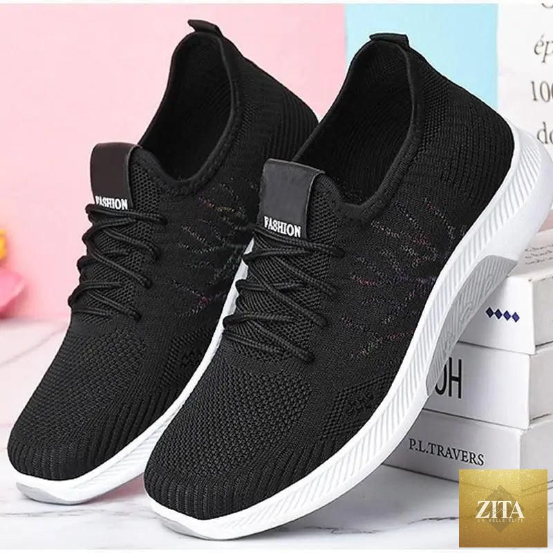 Women’s mesh breathable sneakers by Stevvex, casual spring footwear with elegant soft luxury style and comfortable fit.