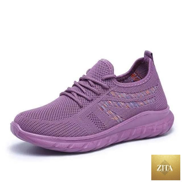 Women’s Stevvex mesh breathable sneakers, casual spring style with an elegant soft luxury look, perfect for everyday comfort.
