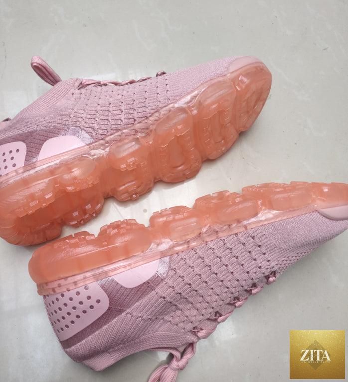 Stevvex women's stylish vulcanize sneakers with lightweight mesh, air cushion sole, ideal for running, walking, and summer fashion.