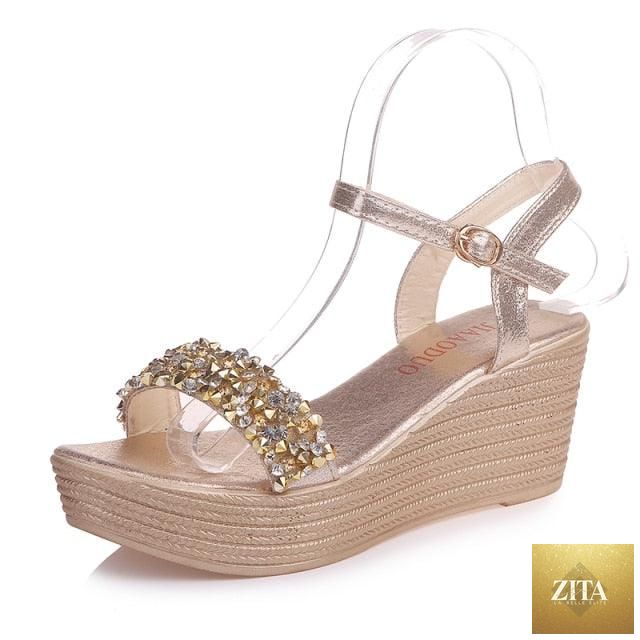 Stevvex women summer platform espadrille sandals with buckle straps, peep toe, slingback, and thick soles for stylish comfort.