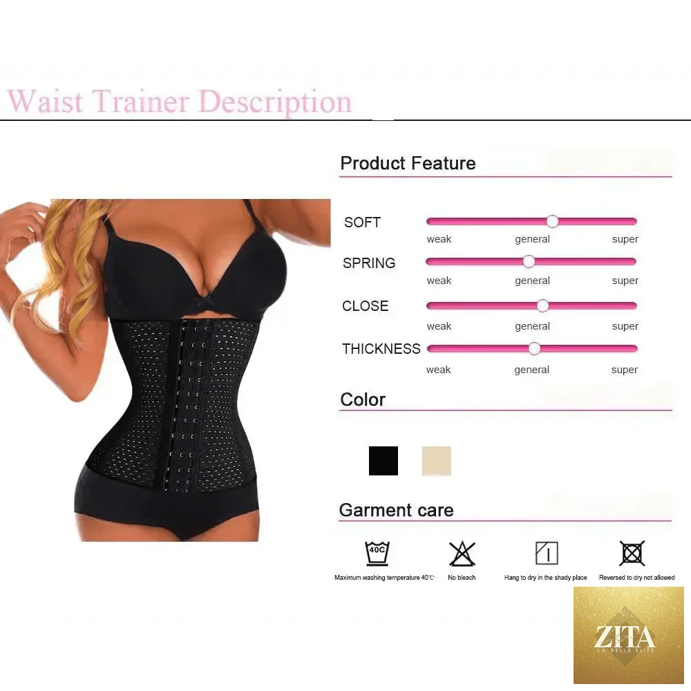 Women waist cincher shaper from Stevvex with adjustable straps, designed for postpartum belly slimming and body shaping.
