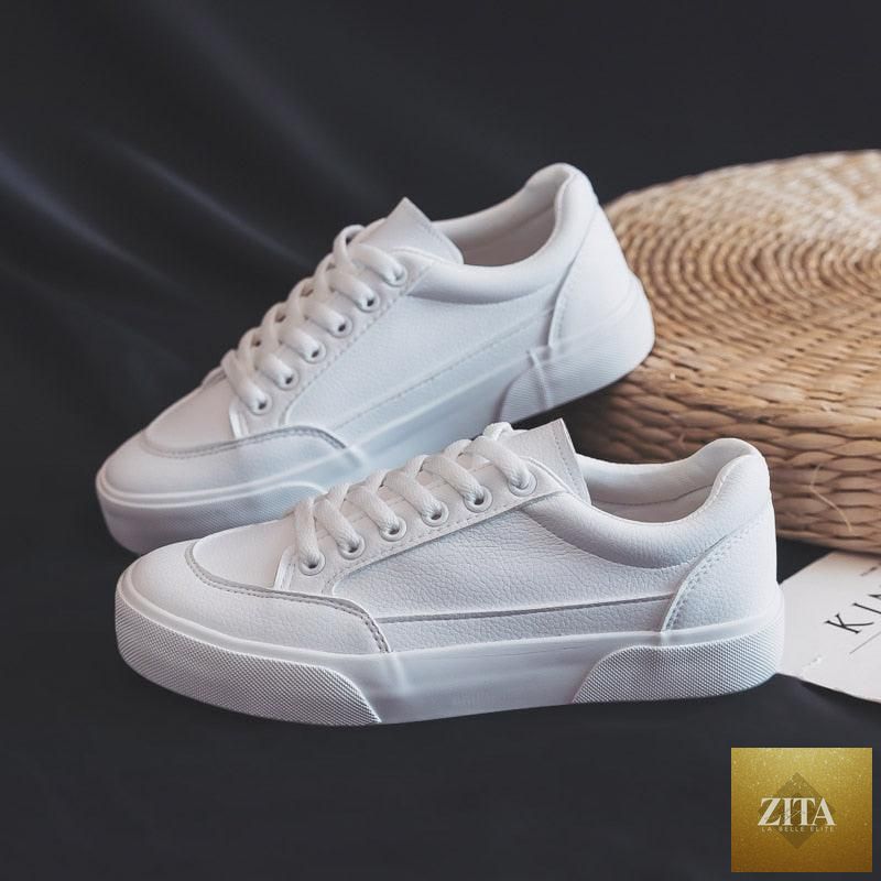 Women’s white Stevvex business sneakers with air mesh, lightweight, slip-resistant soles, perfect for spring casual and walking.