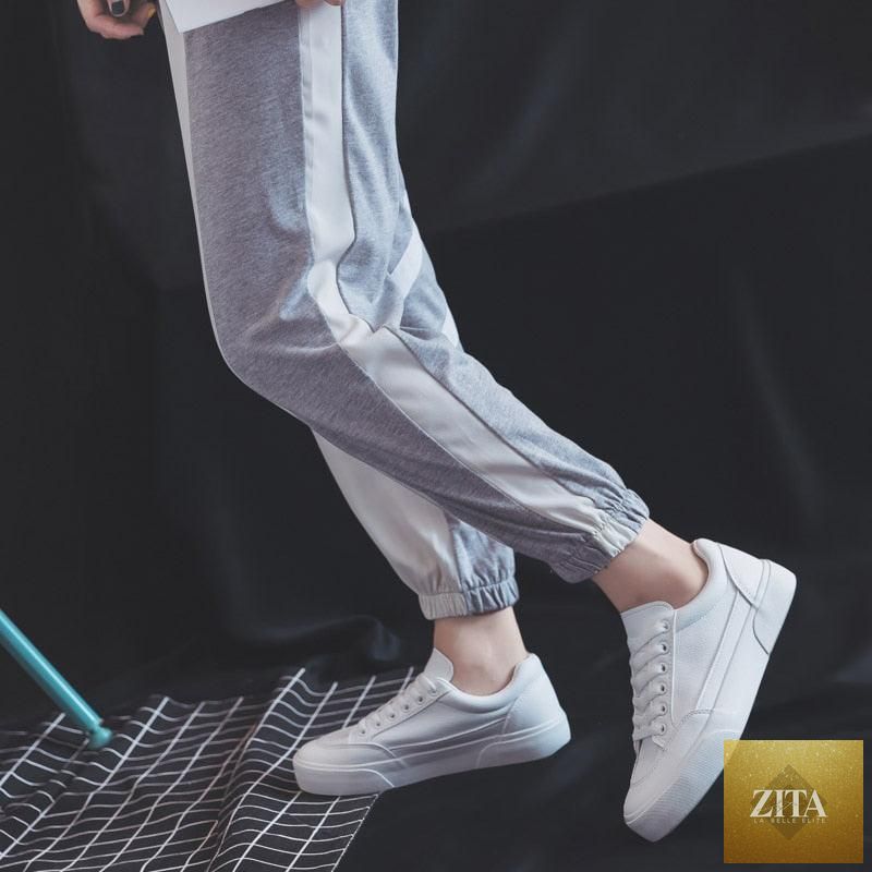 Women Stevvex white business sneakers with air mesh, lightweight, slip-resistant, platform design, suitable for casual spring walks.
