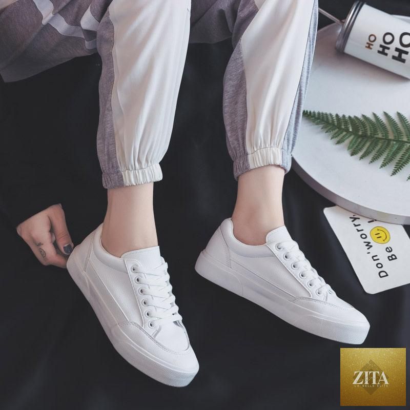 Women white Stevvex business sneakers with platform, air mesh design, lightweight, slip-resistant soles, perfect for casual spring wear.
