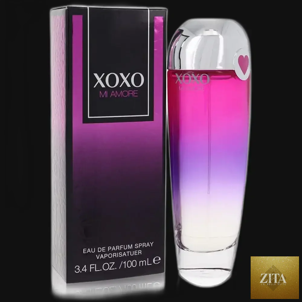 Xoxo Mi Amore women's perfume by Victory International in a 3.4 oz eau de parfum spray with elegant bottle design.