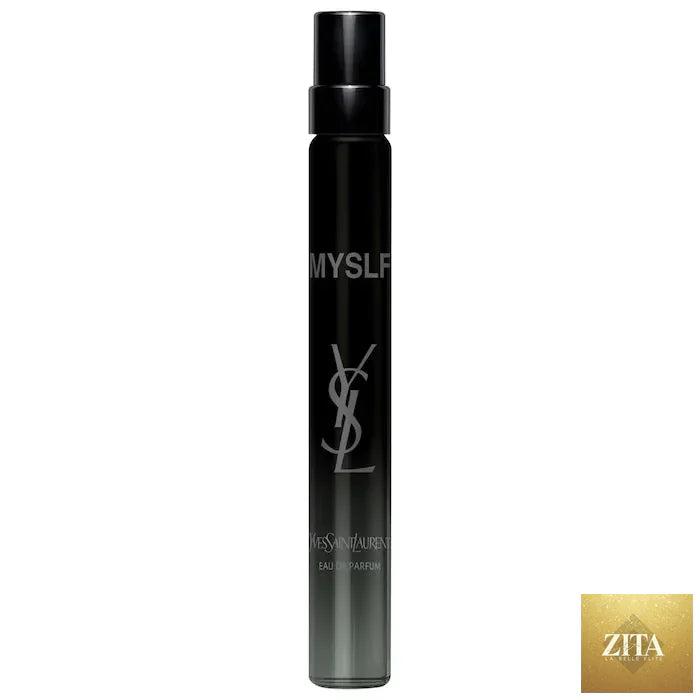 Yves Saint Laurent Myslf men's cologne by Gamer Scents in a 10 mL bottle, featuring elegant packaging and a sleek design.
