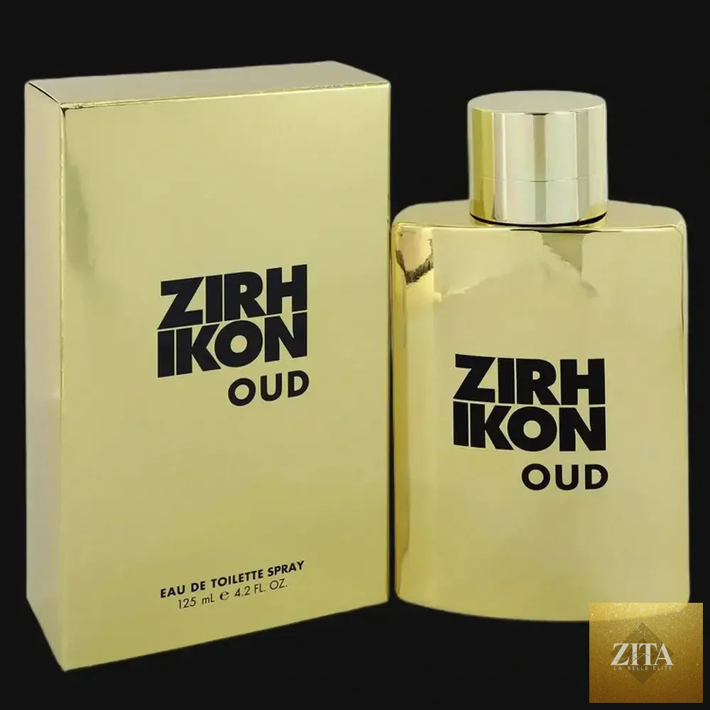 Zirh Ikon Oud men's cologne by Zirh International, 4.2 oz eau de toilette spray, featuring a sophisticated oud fragrance.