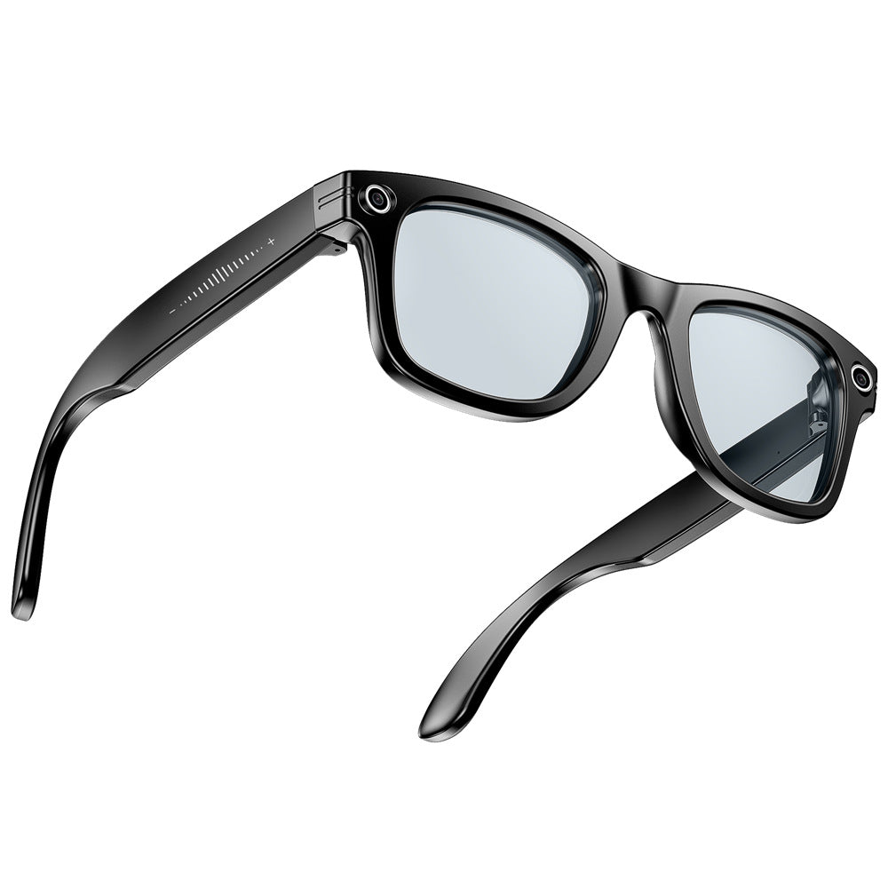 FLIPSTYLEZLLC AI recognition voice assistant smart glasses with camera, featuring sleek design and integrated translation technology.