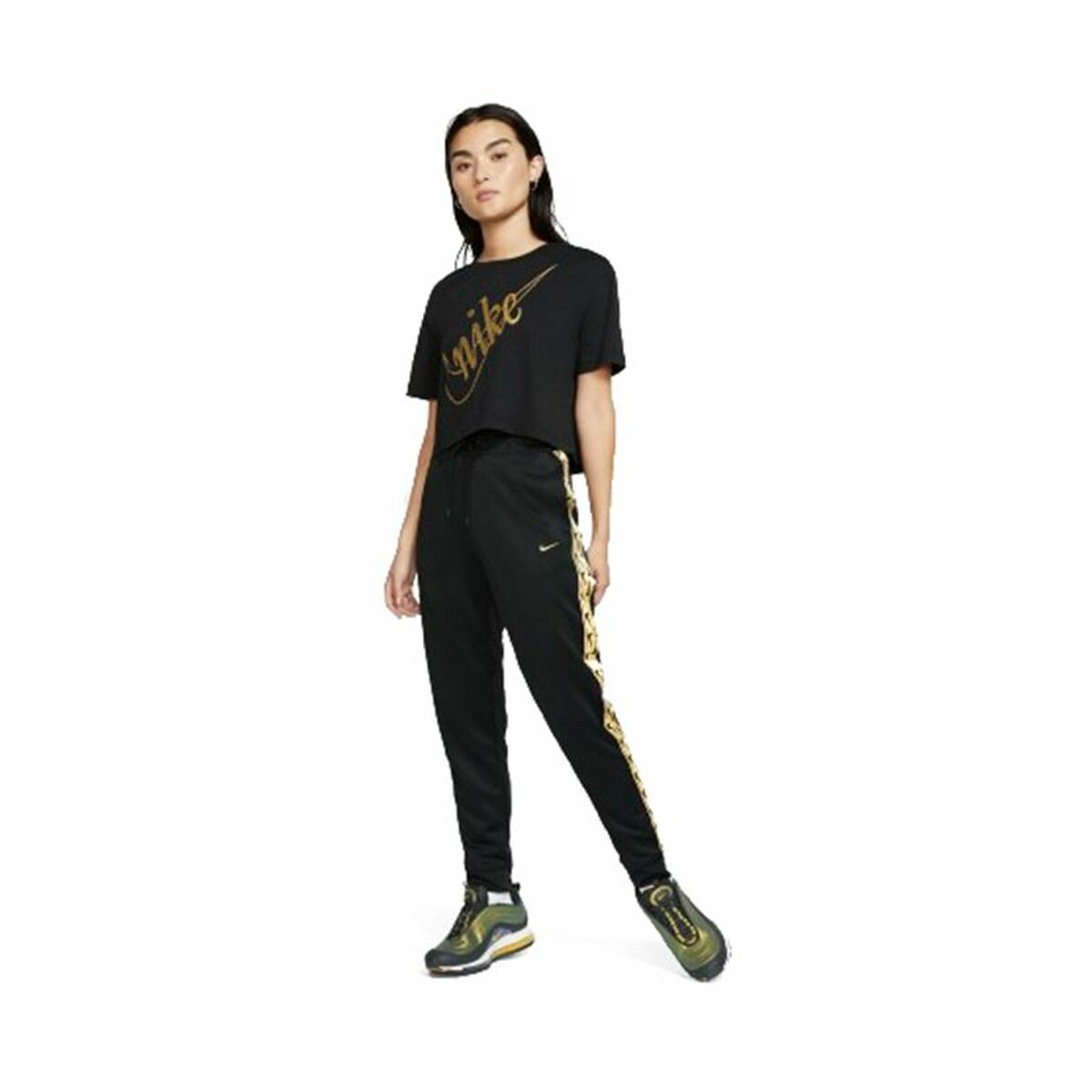 Adult's Tracksuit Bottoms Nike Sportswear Lady Black Bigbuy