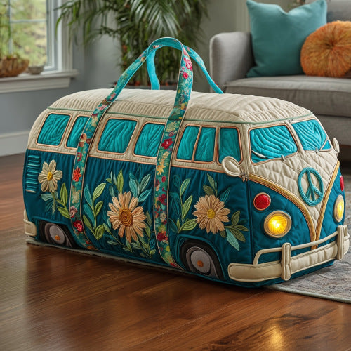 Social Buzz eSIMs travel bag with quilted embroidery, versatile sports and fitness design, compact for short-distance trips.
