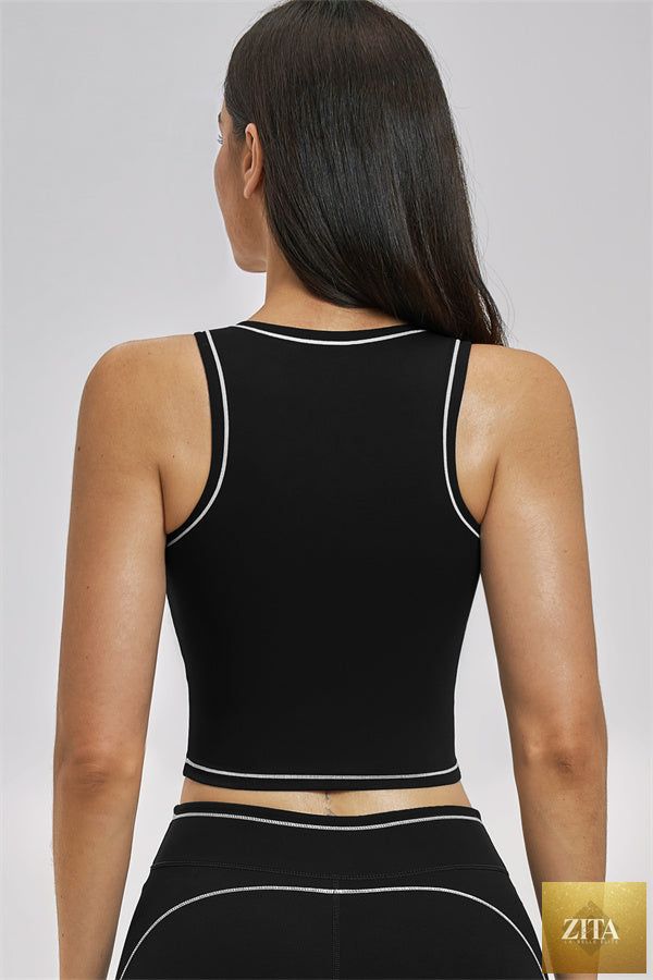 The Unbound Crop Top Shorts 2-Piece Set