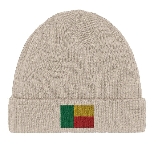 Bonnet en coton Drapeau du Bénin Amethyst Clover