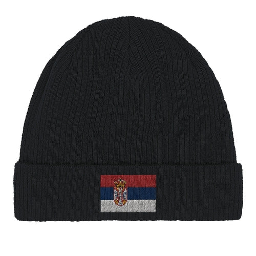 Bonnet en coton Drapeau de la Serbie Amethyst Clover