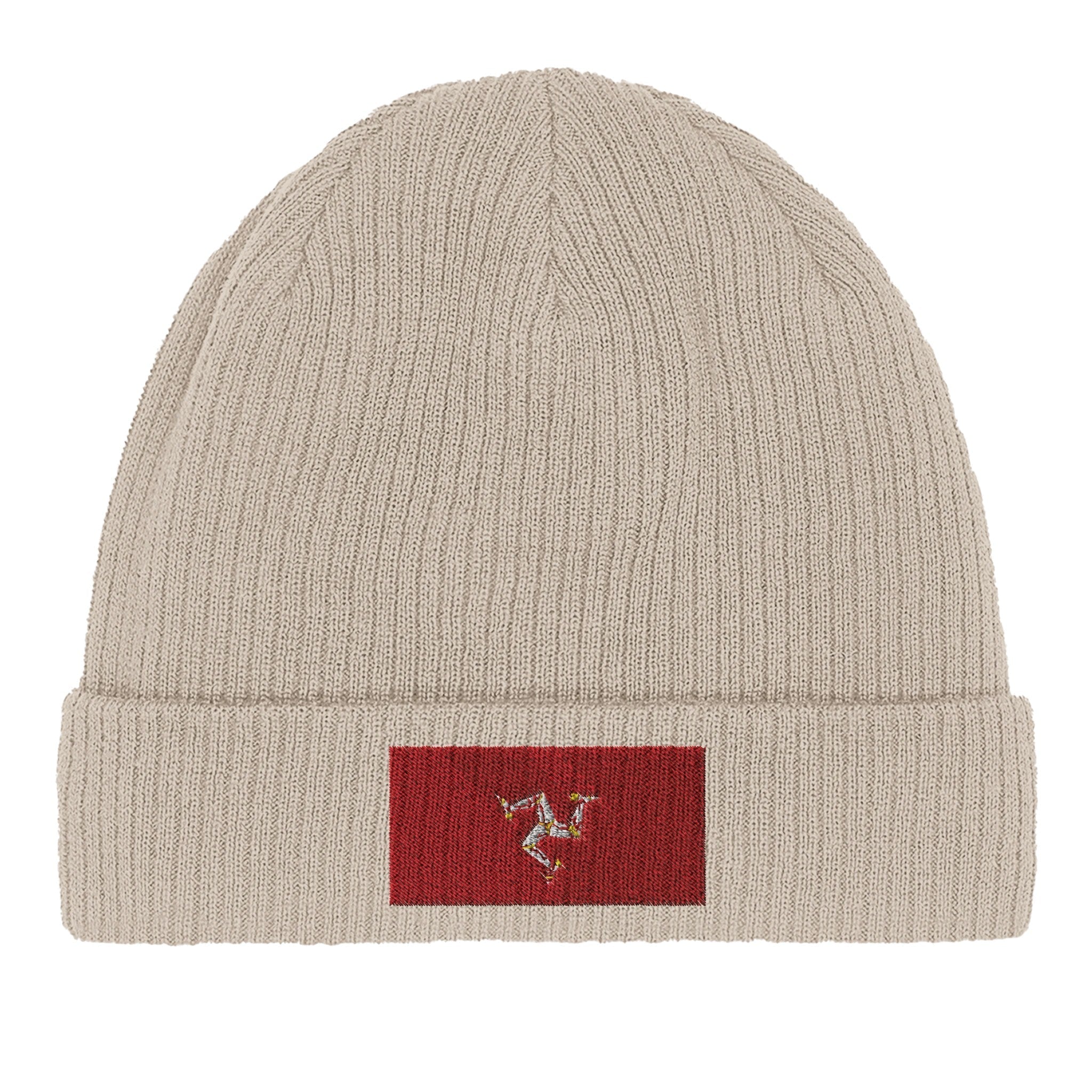 Bonnet en coton Drapeau de l'île de Man Amethyst Clover