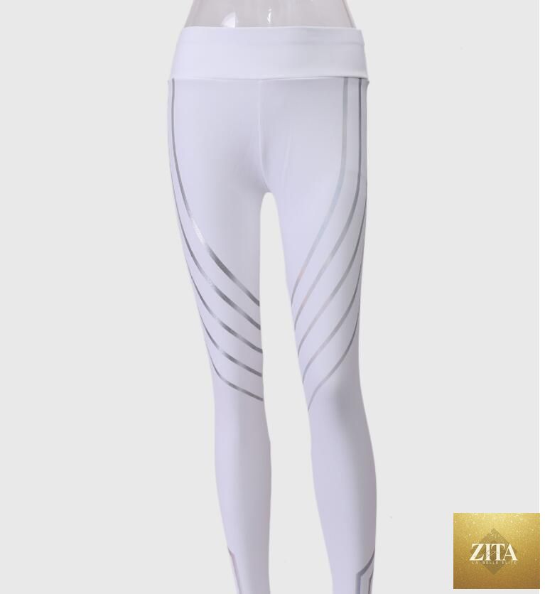 Fitness Yoga Pants Laser Printed Slimming Sports Leggings