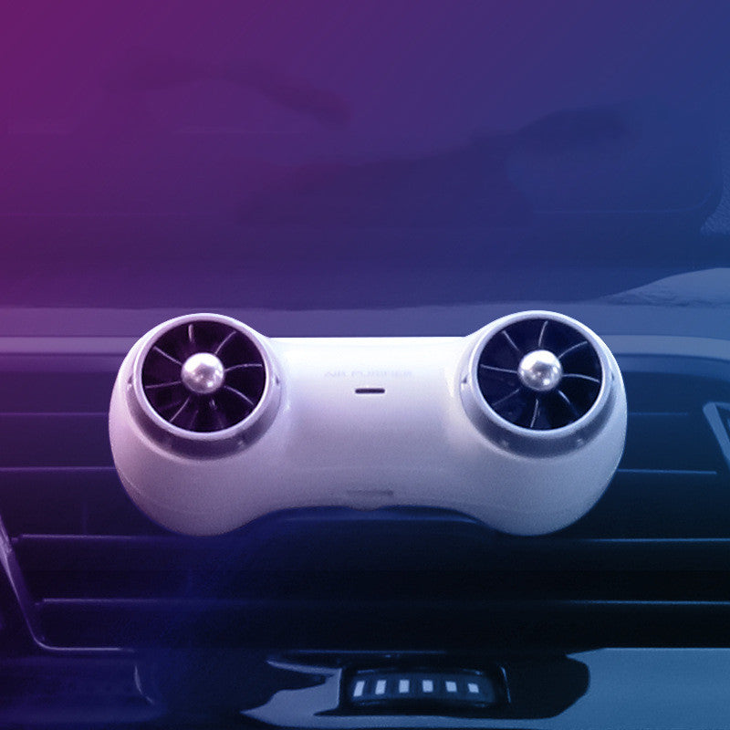 Car Negative Ion Air Purifier Car Interior Supplies Maroon Asteria