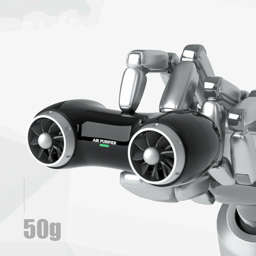 Car Negative Ion Air Purifier Car Interior Supplies Maroon Asteria