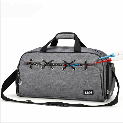 Sports Gym Travel Duffel Bag With Shoes Compartment