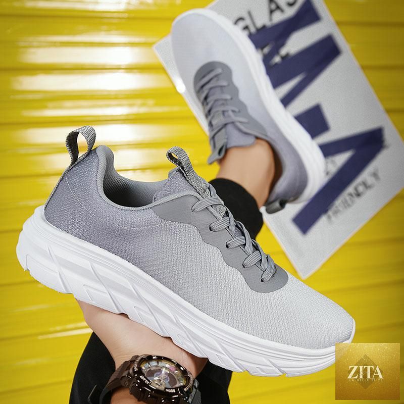Men's Shoes Travel Mesh Breathable Comfortable Platform Sneaker