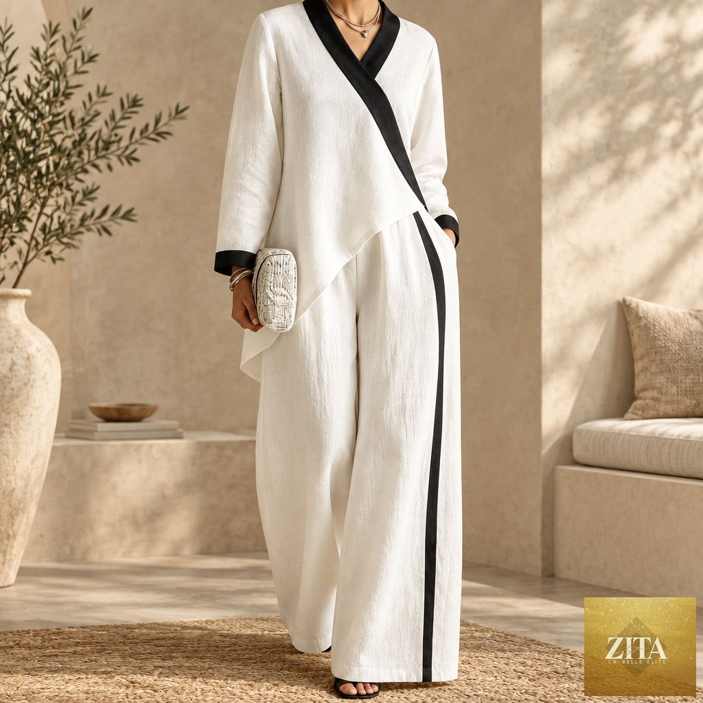 Women's 2-Piece Colour-Block Set