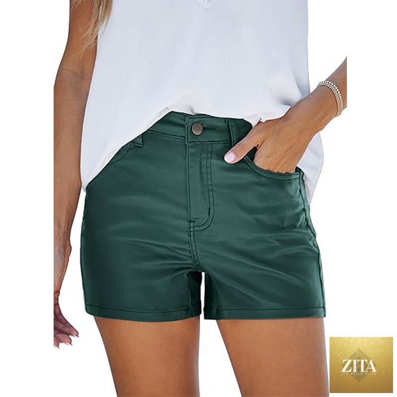 Tight High Waist Women's Fashion Shorts