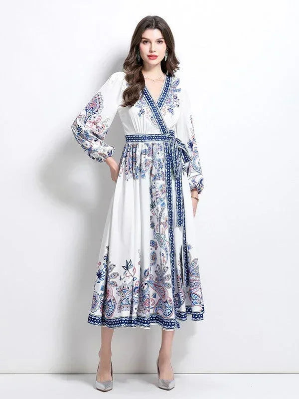 Women’s fashion long maxi dress from Femstylo, featuring flowing fabric and elegant design perfect for stylish occasions.
