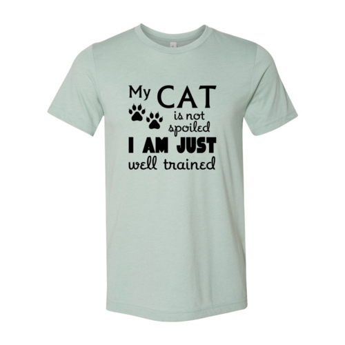 DT0175 My Cat Is Not Spoiled Shirt Red Alcestis