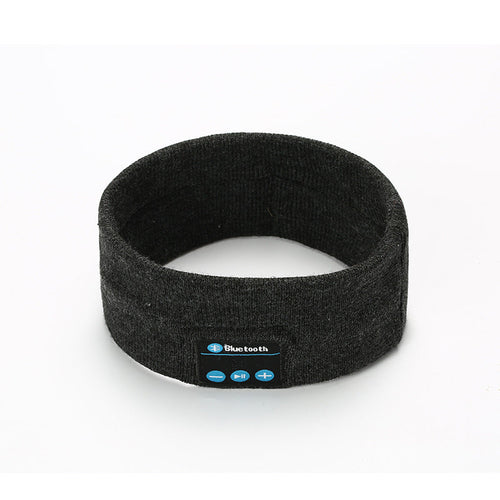 Wireless Bluetooth-compatible Headband Outdoor Fitness Yoga Headband Blue Strawberry