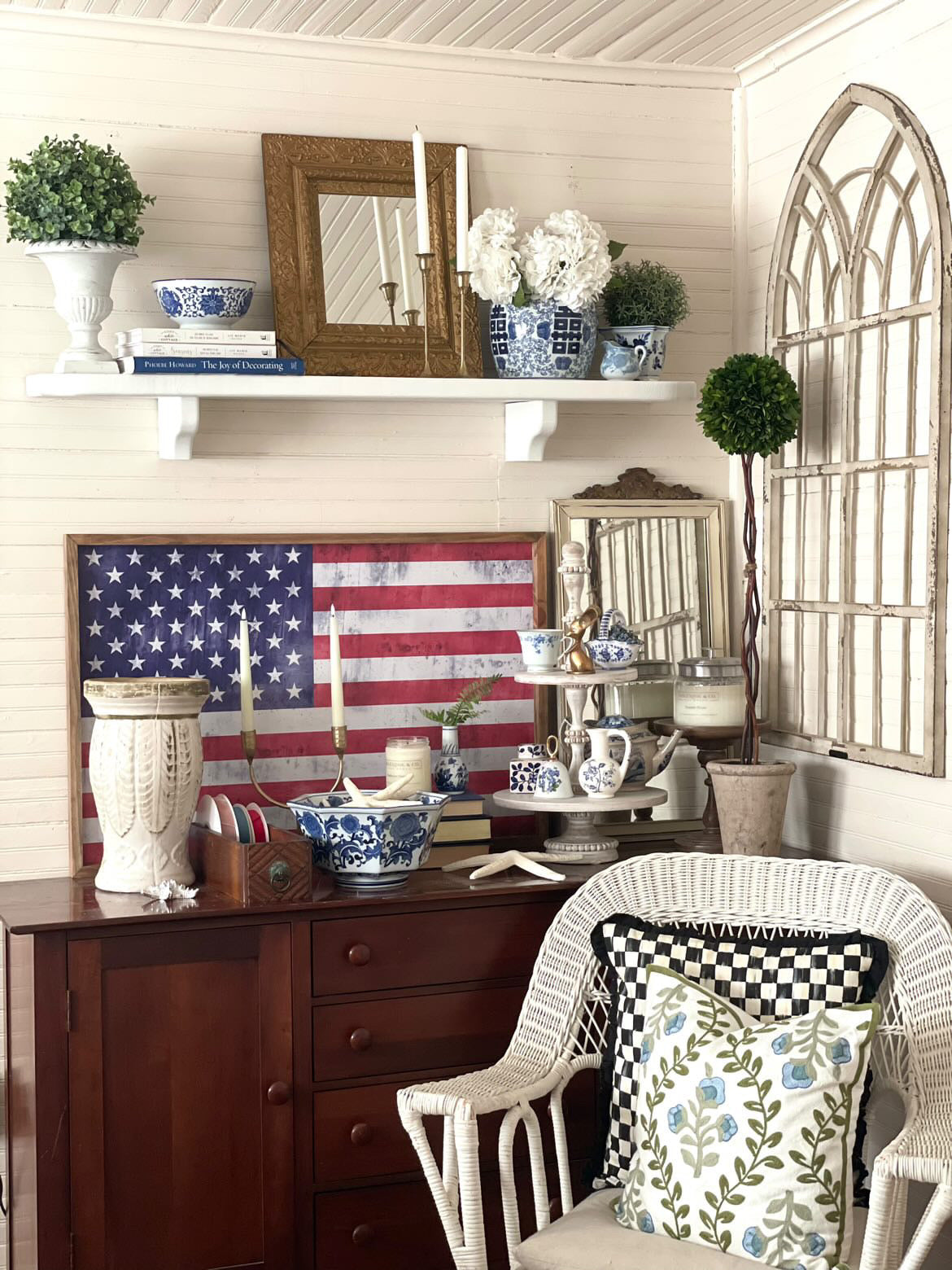 American Flag Framed Art